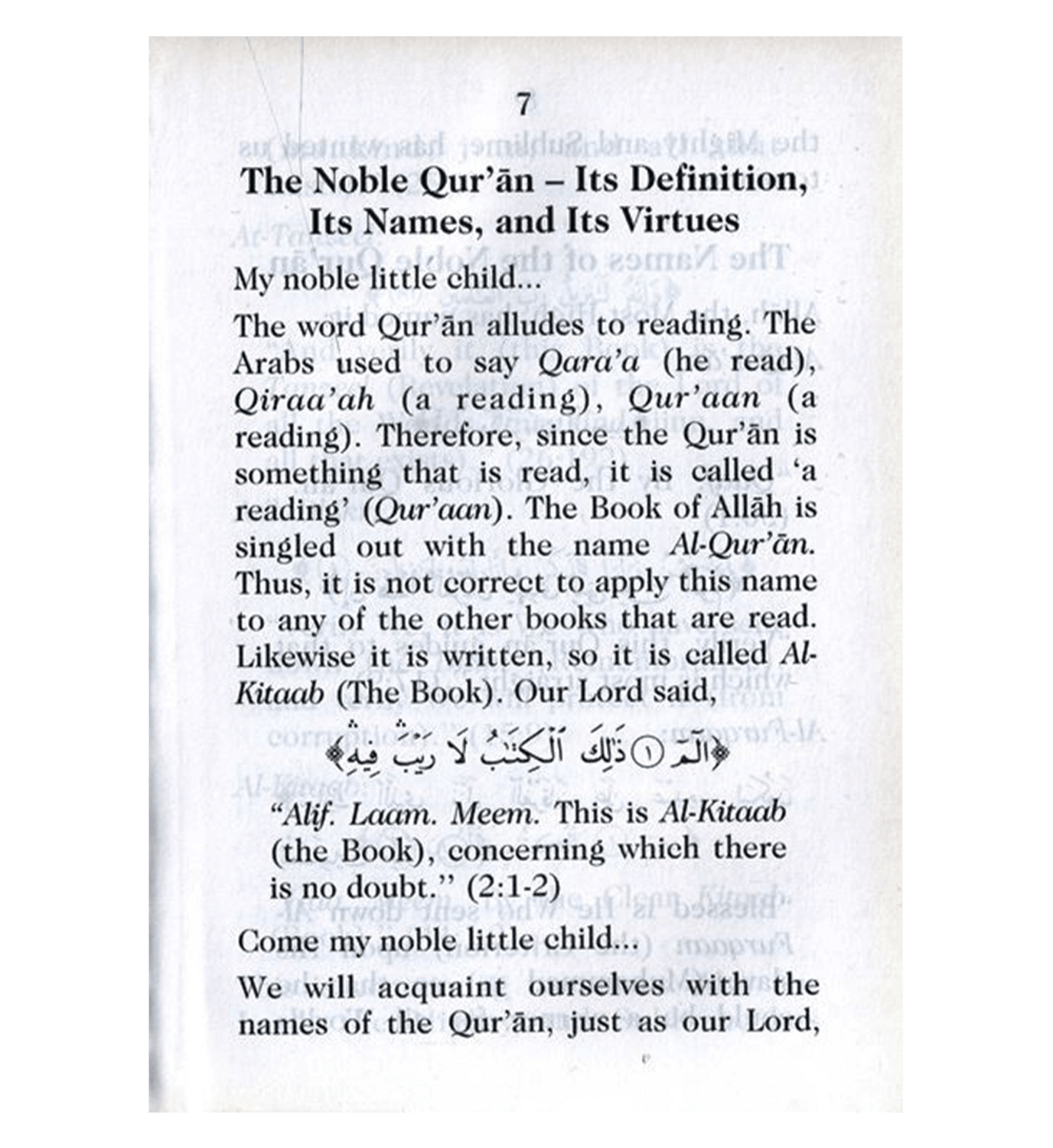 Les sciences du Coran pour les enfants par Abdul Malik Mujahid