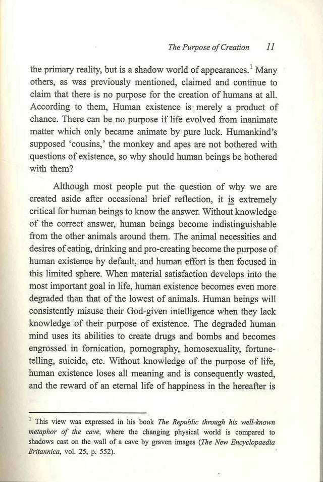 Le but de la création par le Dr Bilal Philips