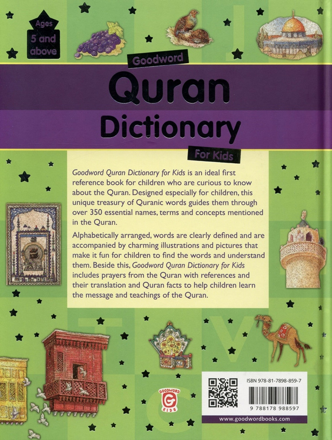 Goodword Quran Dictionary for Kids by Saniyasnain Khan – Learn Quranic Words