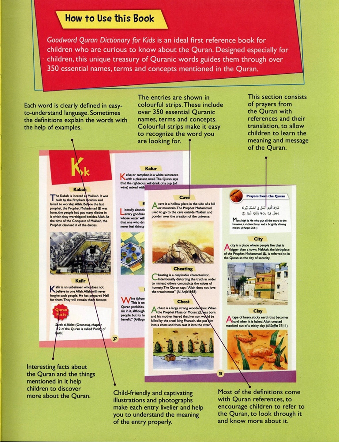 Goodword Quran Dictionary for Kids by Saniyasnain Khan – Learn Quranic Words