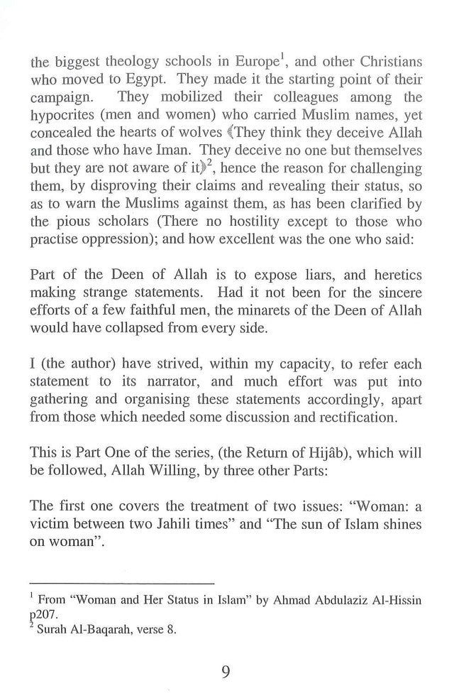 Le retour du hijab, 1re partie | Dr Muhammed Ibn Ahmed Ibn Ismail