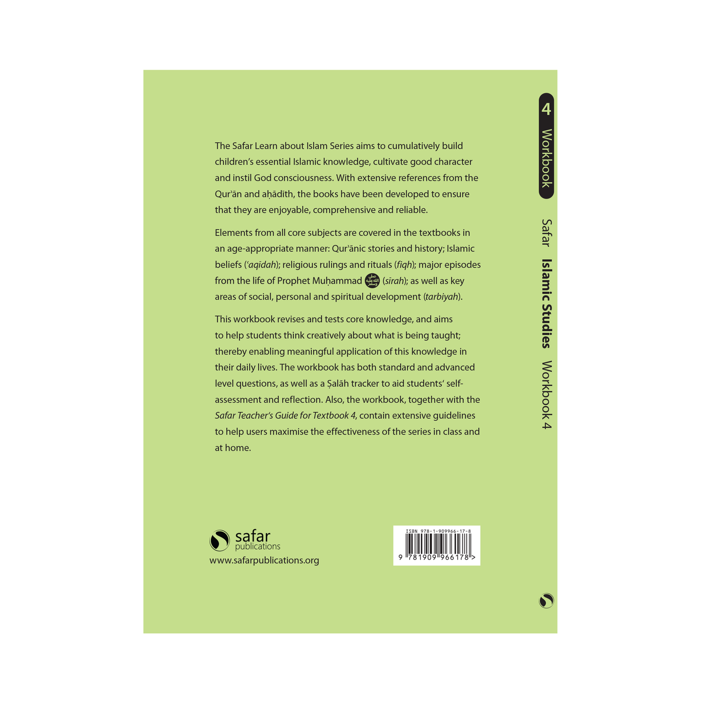 Islamic Studies Workbook 4 – Learn about Islam Series by Safar Publications