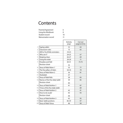 Islamic Studies: Workbook 1 – Learn about Islam Series by Safar Publications