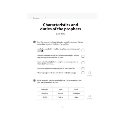 Islamic Studies Workbook 4 – Learn about Islam Series by Safar Publications