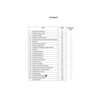Islamic Studies Workbook 4 – Learn about Islam Series by Safar Publications