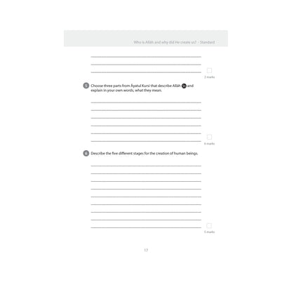 Islamic Studies: Workbook 6 – Learn about Islam Series