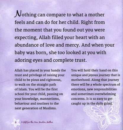 Un cadeau pour la nouvelle maman musulmane par Muneeba Zahid