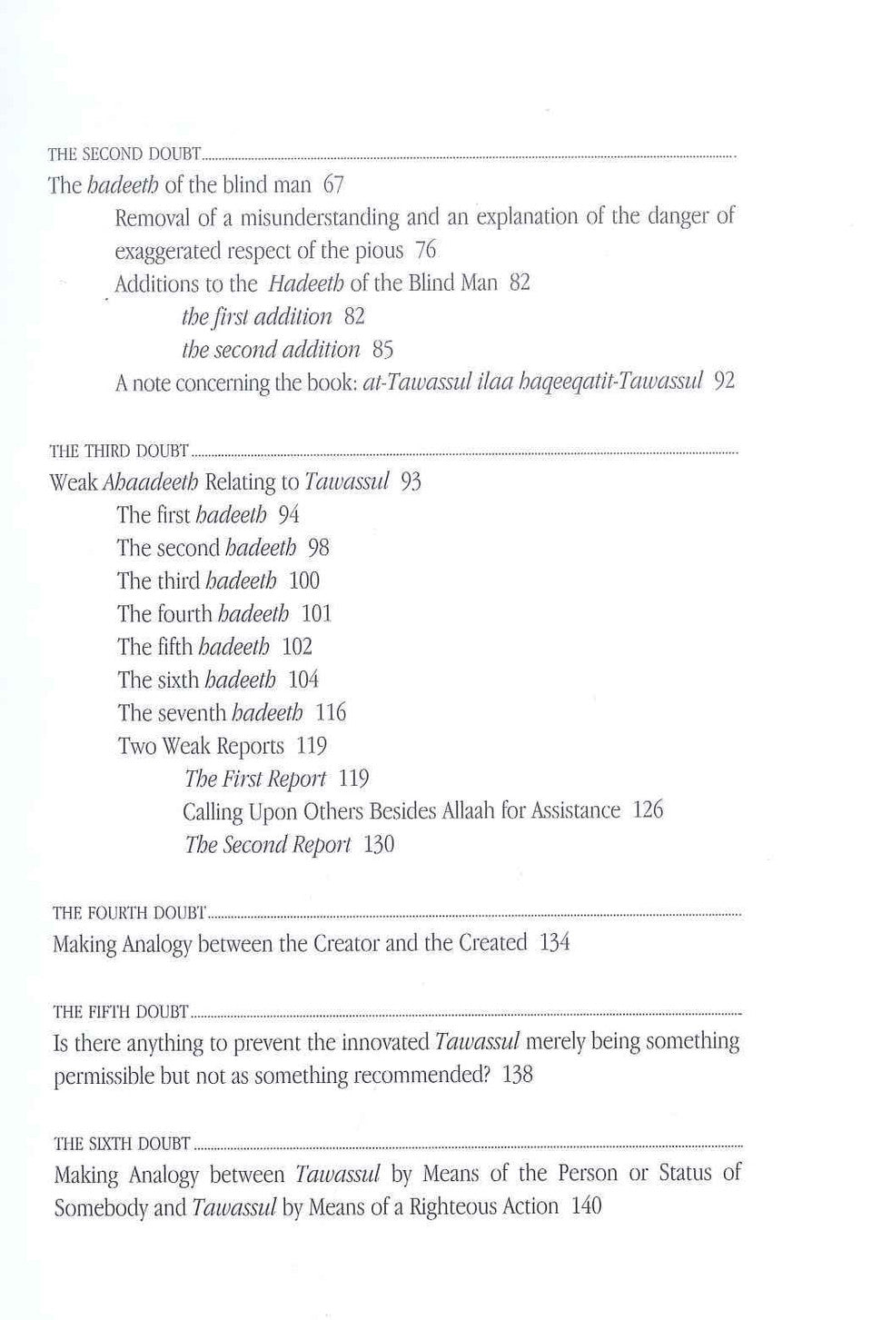 Tawassul – Seeking a Means of Nearness to Allah in Islam