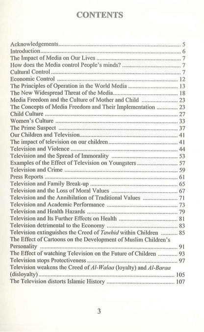 التلفزيون والإنترنت (المشتبه بهم الرئيسيون)