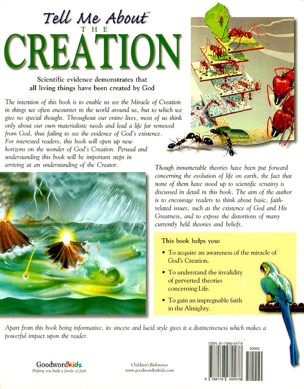 Tell Me About the Creation Book | Harun Yahya | Goodword