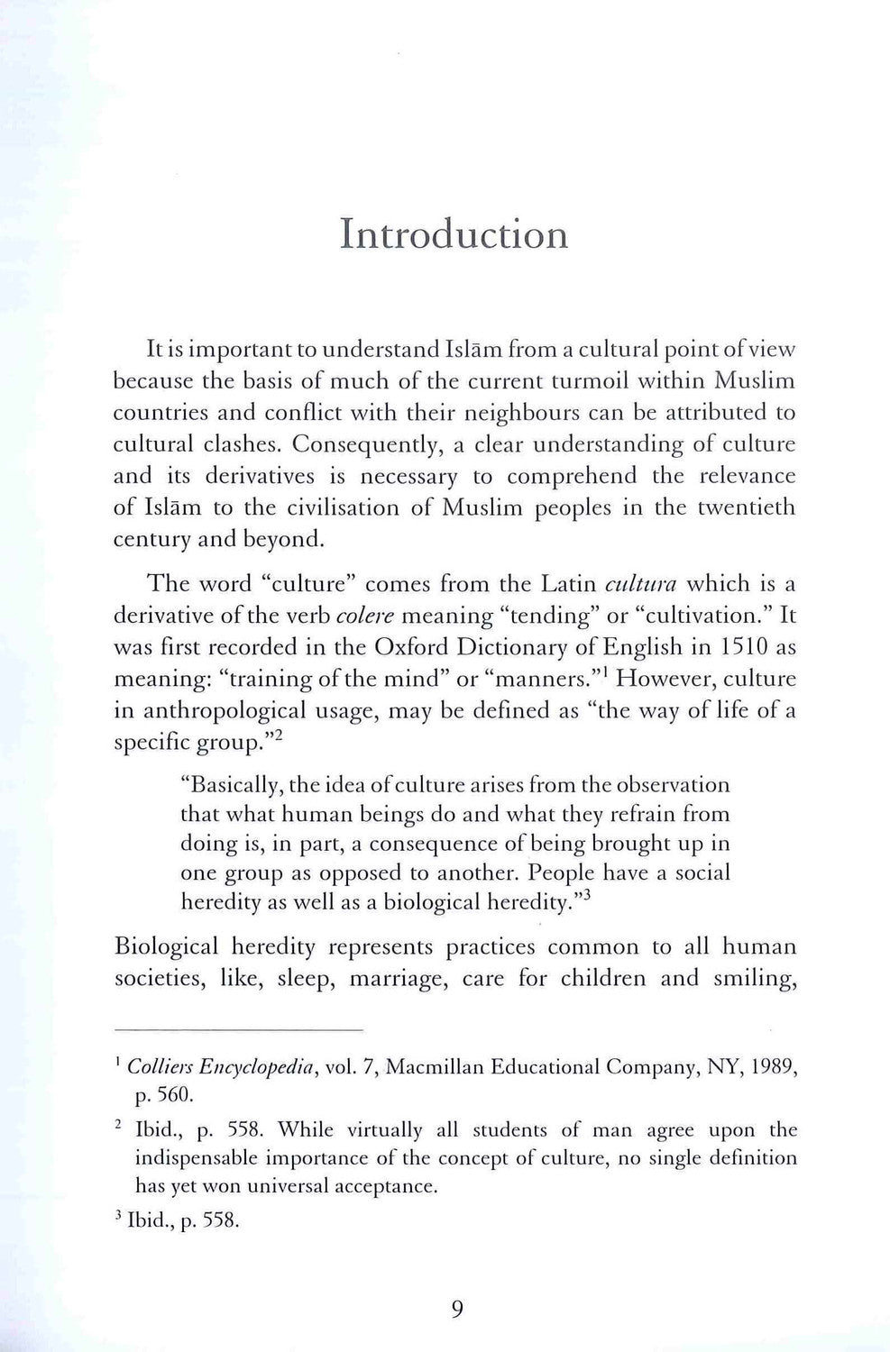 صراع الحضارات – الإسلام والعالم الحديث