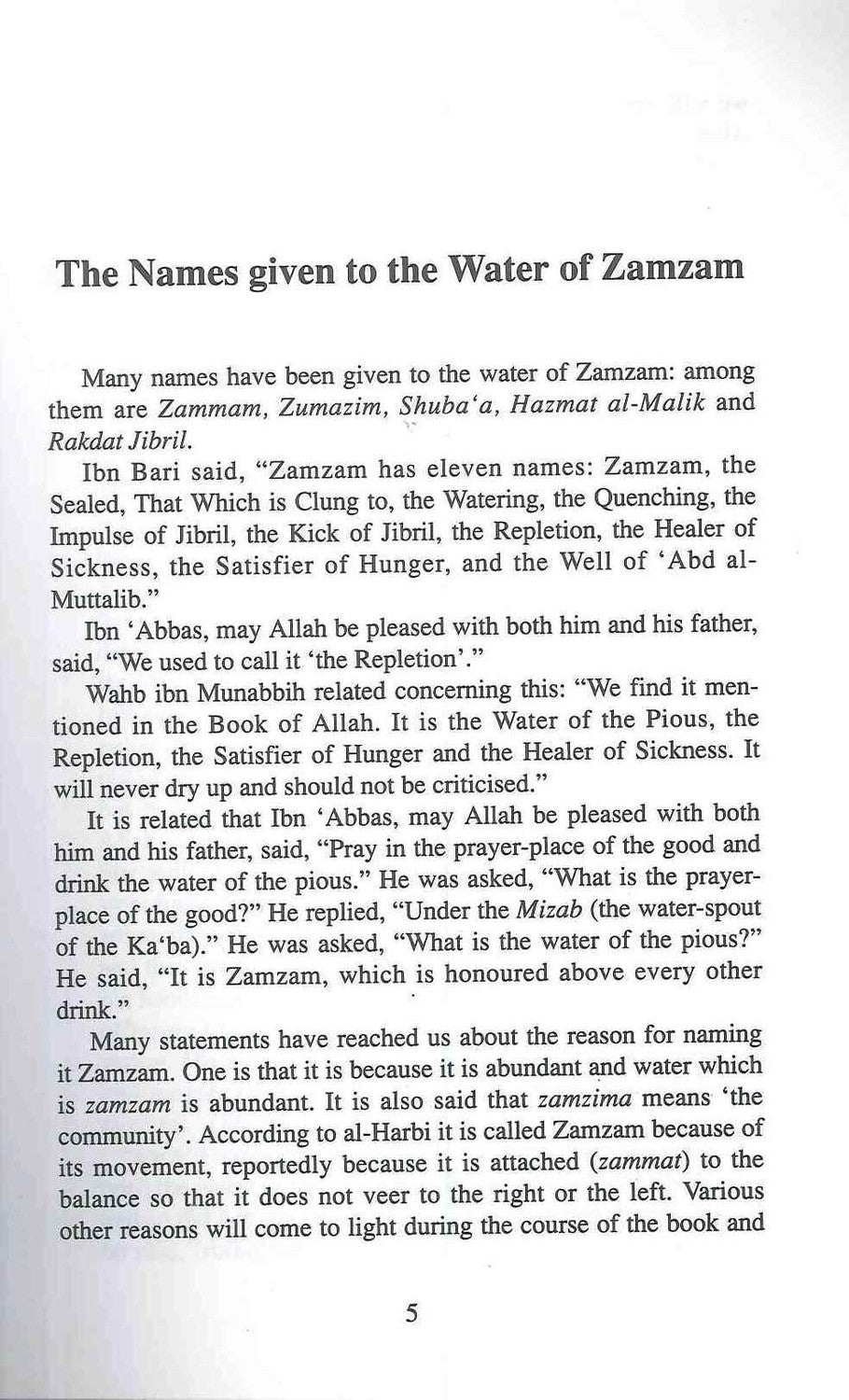 The Water of Zamzam – Muhammad Abd al-Aziz Majdi as-Sayyid Ibrahim | History, Miracles & Healing